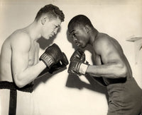 SMITH, WALLACE "BUD"-LARRY BOARDMAN WIRE PHOTO (1956)