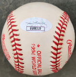 SUGAR, BERT SIGNED OFFICIAL MLB WORLD SERIES BASEBALL (JSA AUTHENTICATED)