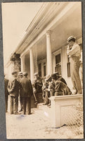 SULLIVAN, JOHN L. ORIGINAL PHOTO (1910-AT JACK JOHNSON TRAINING CAMP)