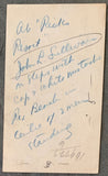 SULLIVAN, JOHN L. ORIGINAL PHOTO (1910-AT JACK JOHNSON TRAINING CAMP)