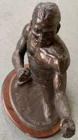 SULLIVAN, JOHN L. BRONZED FIGURINE