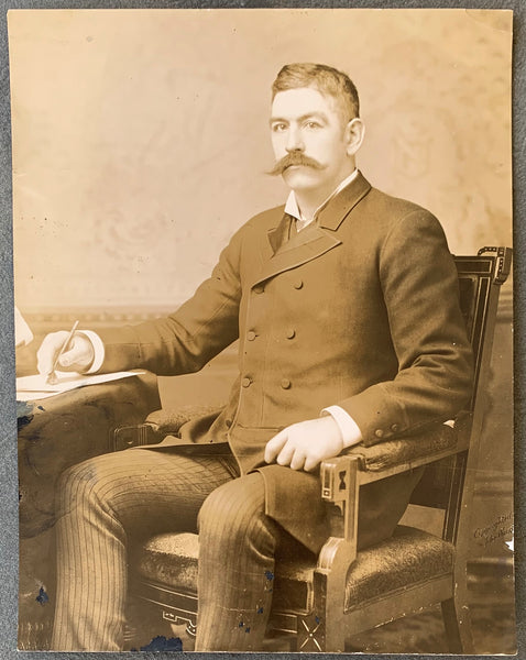 SULLIVAN, JOHN L. ORIGINAL PHOTO (CIRCA 1883)