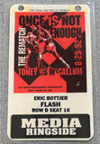 MCCALLUM, MIKE-JAMES TONEY II PRESS CREDENTIAL (1992)