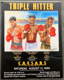 CAMACHO, HECTOR-TONY BALTAZAR & WHITAKER-NAZARIO & TAYLOR-RAMOS ON SITE POSTER (1990)