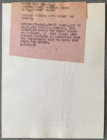 TUNNEY, GENE & TEX RICKARD & BILLY GIBSON ORIGINAL WIRE PHOTO (1928)