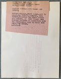 TUNNEY, GENE & TEX RICKARD & BILLY GIBSON ORIGINAL WIRE PHOTO (1928)