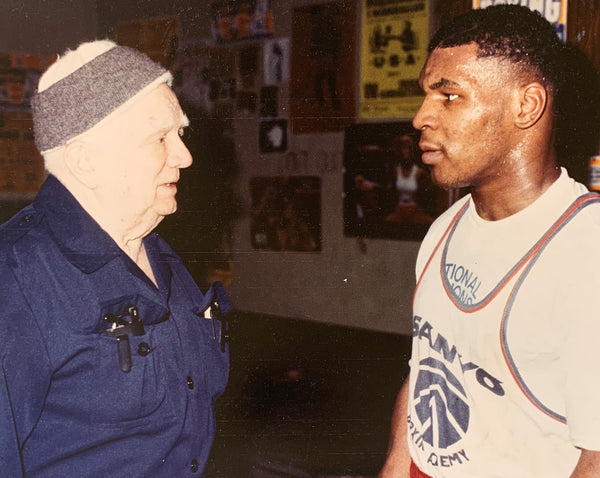 TYSON, MIKE & CUS D'AMATO ORIGINAL PHOTOGRAPH