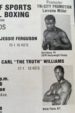 TYSON, MIKE-JESSE FERGUSON ON SITE POSTER (1986)