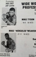 TYSON, MIKE-JESSE FERGUSON ON SITE POSTER (1986)