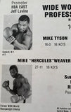 TYSON, MIKE-JESSE FERGUSON ON SITE POSTER (1986)