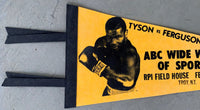 TYSON, MIKE-JESSE FERGUSON SOUVENIR PENNANT (1986)