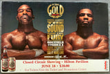 TYSON, MIKE-EVANDER HOLYFIELD II CLOSED CIRCUIT POSTER (1997)