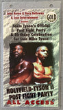 TYSON, MIKE-EVANDER HOLYFIELD II POST FIGHT PARTY CREDENTIAL (1997)