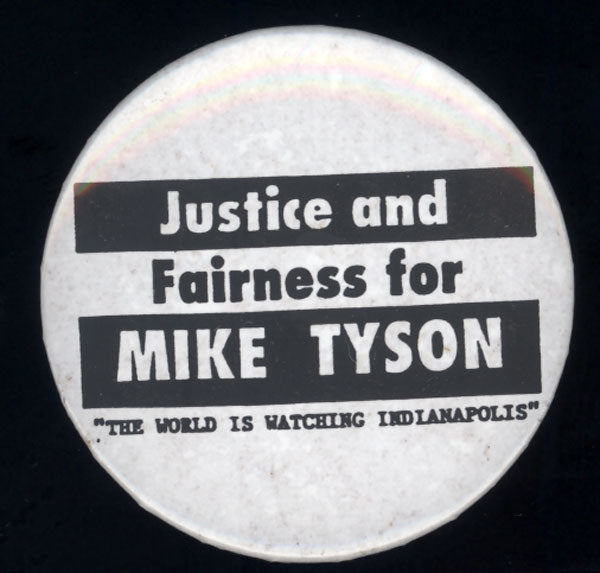 TYSON, MIKE RAPE TRIAL PIN (1992)