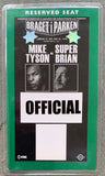 TYSON, MIKE-BRIAN NIELSEN OFFICIAL CREDENTIAL (2001)