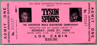 TYSON, MIKE-MICHAEL SPINKS FULL CLOSED CIRCUIT TICKET (1988)