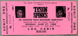 TYSON, MIKE-MICHAEL SPINKS FULL CLOSED CIRCUIT TICKET (1988)