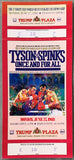 TYSON, MIKE-MICHAEL SPINKS ON SITE FULL TICKET (1988-PSA/DNA EX 5)