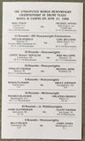 TYSON, MIKE-MICHAEL SPINKS SCHEDULE OF EVENTS (1988)