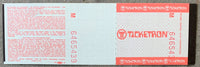 TYSON, MIKE-CARL "THE TRUTH" WILLIAMS FULL TICKET (1989-SUPERB CONDITION-PSA/DNA NM 7)