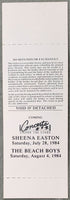 TYSON, MIKE & EVANDER HOLYFIELD & PERNELL WHITAKER 1984 OLYMPIC BOX-OFFS ON SITE FULL TICKET-PSA/DNA EX-MT 6)