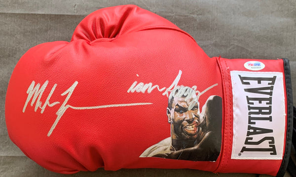 TYSON, MIKE SIGNED GLOVE (PSA/DNA AUTHENTICATED)