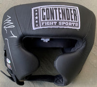 TYSON, MIKE SIGNED HEAD GEAR (PSA/DNA)