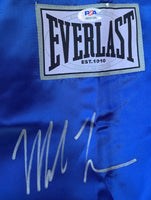 TYSON, MIKE SIGNED BOXING ROBE (PSA/DNA AUTHENTICATED)