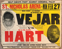 HART, GARNET "SUGAR"-TED WRIGHT ON SITE POSTER (1961)