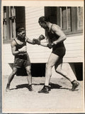 DEMPSEY, JACK & PANCHO VILLA ORIGINAL PHOTOGRAPH (CIRCA 1923)