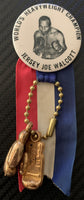 WALCOTT, JERSEY JOE SOUVENIR PIN (EARLY 1950'S AS CHAMPION)