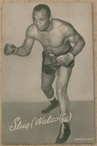 WALCOTT, JERSEY JOE EXHIBIT CARD