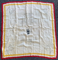 WELLS, MATT SOUVENIR SILK (1911-WELSH FIGHT)