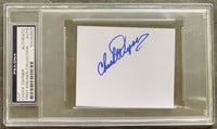 WEPNER, CHUCK CUT SIGNATURE (PSA/DNA)