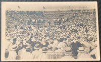 DEMPSEY, JACK-JESS WILLARD SOUVENIR POSTCARD (1919)