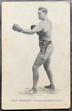 WILLARD, JESS ORIGINAL CUBAN REAL PHOTO POSTCARD (CIRCA 1915-AS WORLD HEAVYWEIGHT CHAMPION)