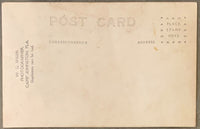 WILLARD, JESS ORIGINAL TRAINING CAMP REAL PHOTO POSTCARD (1915-TRAINING FOR JOHNSON)