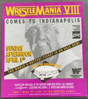 WRESTLE MANIA VIII ON SITE POSTER (1992)